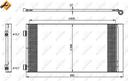 A/C CONDENSOR NRF MINI