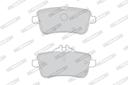 BRAKE PADS REAR FERODO MERC