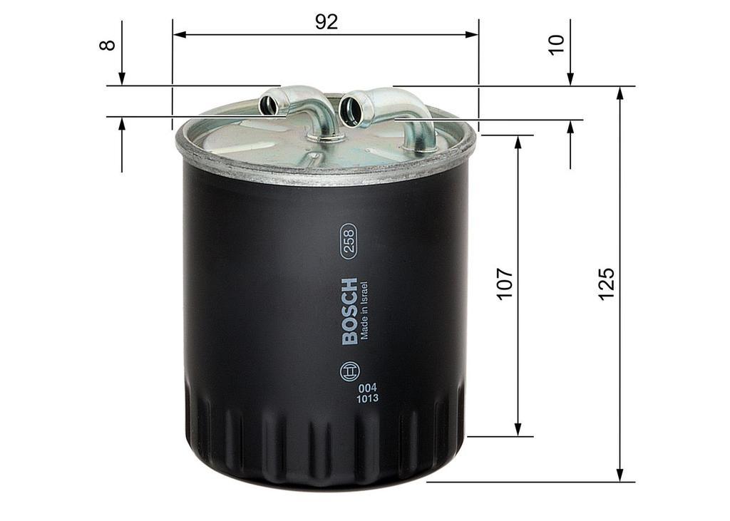 FUEL FILTER BOSCH MERC