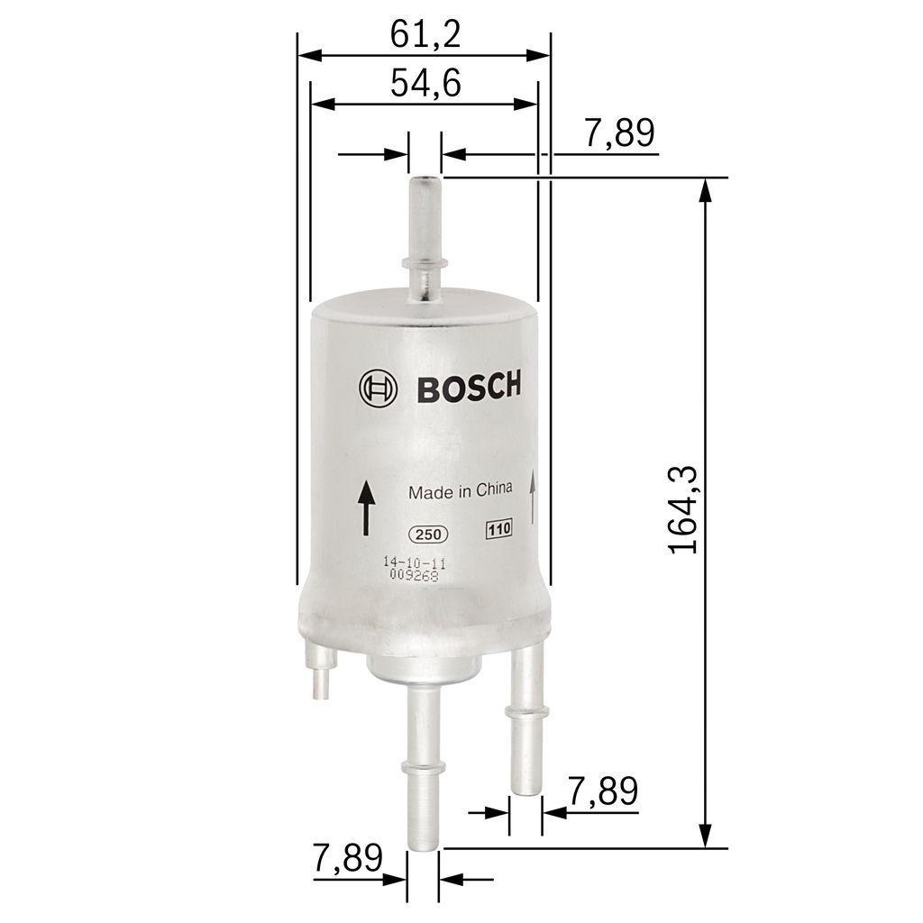 FUEL FILTER BOSCH VAG 3 BAR PRESSURE REG