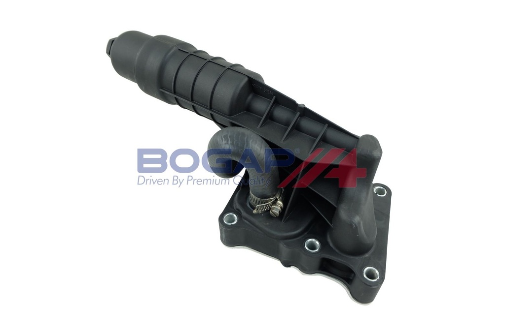 OIL FILTER HOUSING W/COOLER BOGAP MERC