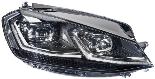 HEADLIGHT RH HELLA VAG