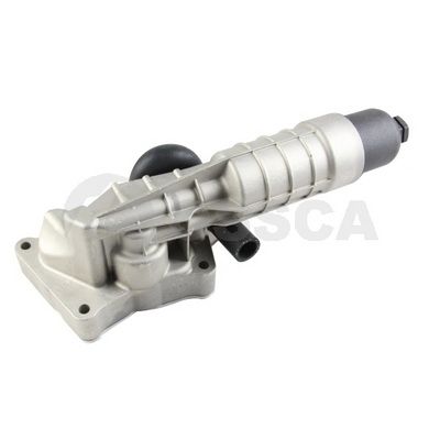 OIL FILTER HOUSING W/COOLER ALLOY MERC OSSCA*