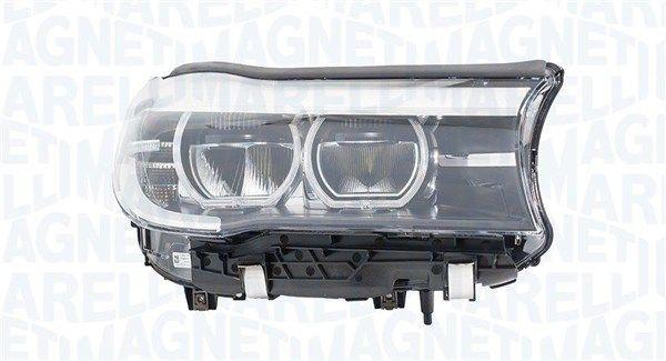 HEADLIGHT RH MAGNETI MARELLI BMW