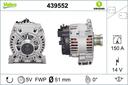 ALTERNATOR 140AMP VALEO MERC