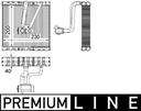 A/C EVAPORATOR MAHLE VAG