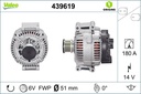 ALTERNATOR 180AMP VALEO MERC