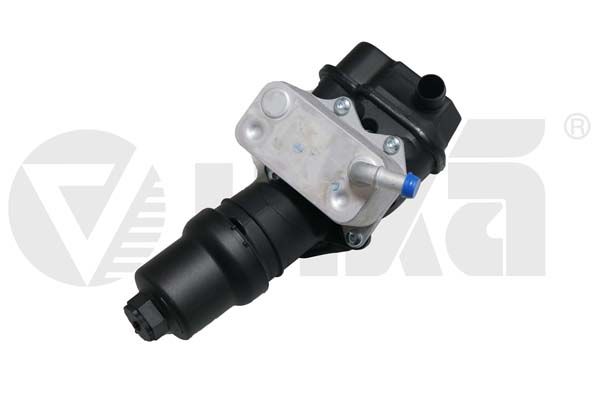 OIL FILTER HOUSING WITH COOLER  PLASTIC VIKA VAG
