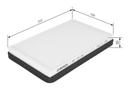 CABIN FILTER BOSCH VOLVO