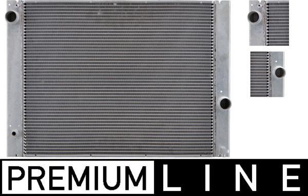 RADIATOR 4 OUTLET TYPE MAHLE BMW