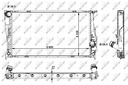 RADIATOR 4 OUTLET TYPE NRF BMW