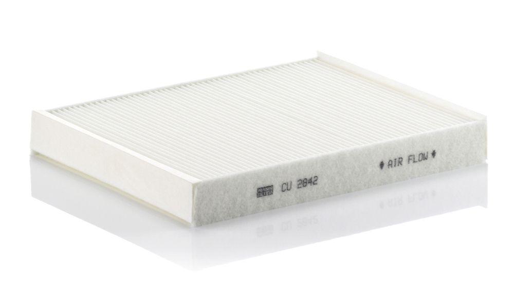 CABIN FILTER NON CARBON MANN VAG