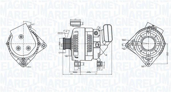 ALTERNATOR MAGNETI MARELLI BMW