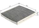 CABIN FILTER [CARBON] BOSCH ALFA