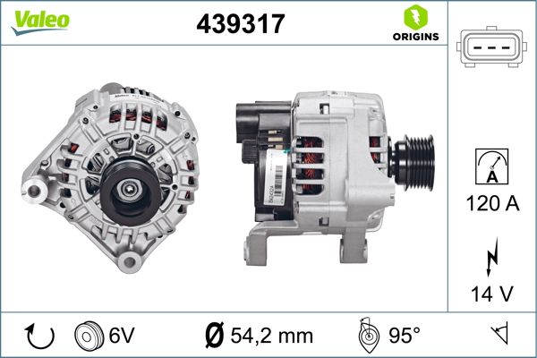 ALTERNATOR VALEO BMW