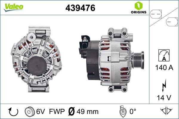 ALTERNATOR VALEO BMW