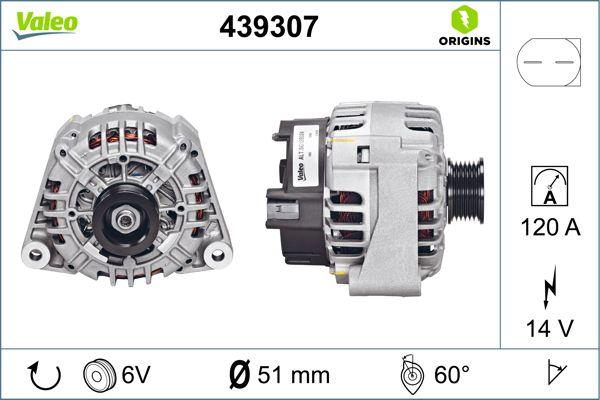 ALTERNATOR VALEO MERC
