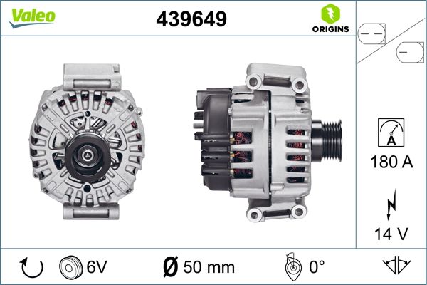 ALTERNATOR VALEO MERC
