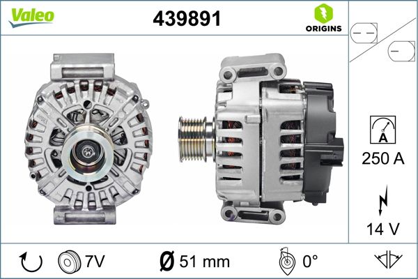 ALTERNATOR VALEO MERC