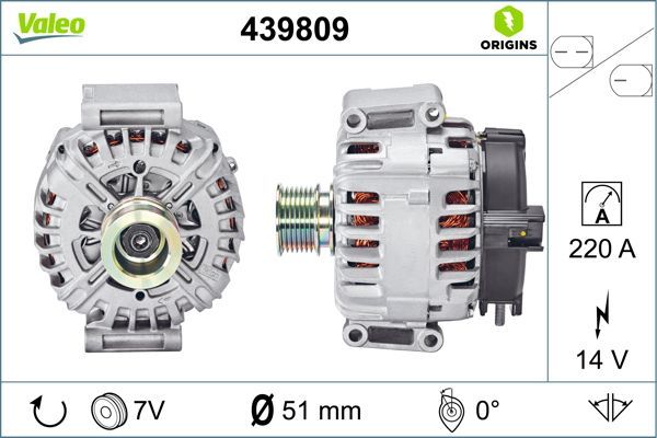 ALTERNATOR VALEO MERC