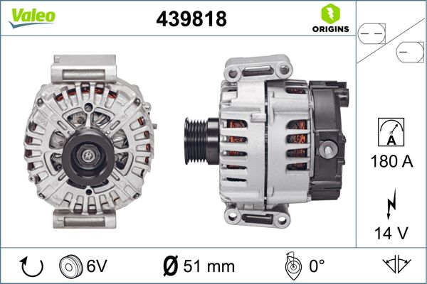 ALTERNATOR VALEO MERC
