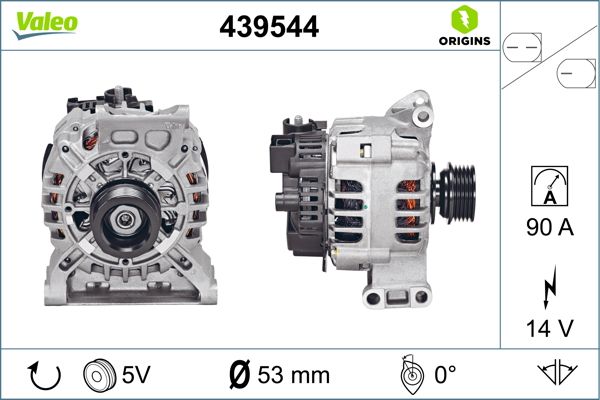 ALTERNATOR VALEO MERC