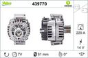 ALTERNATOR VALEO MERC 14V 220A