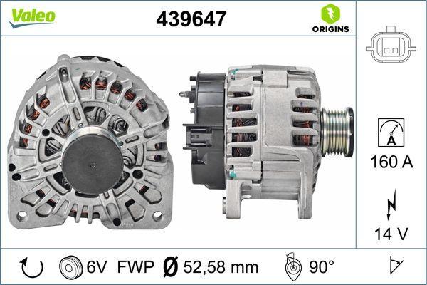ALTERNATOR VALEO RENAULT