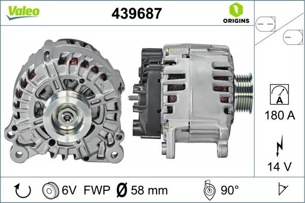 ALTERNATOR VALEO VAG