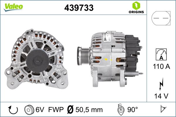 ALTERNATOR VALEO VAG
