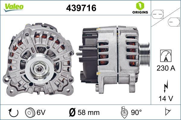 ALTERNATOR VALEO VAG