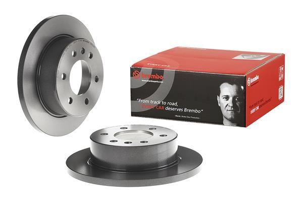 BRAKE DISC REAR 298MM BREMBO MERC VAG