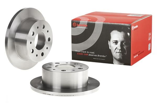 REAR DISC 280MM BREMBO FIAT PSA