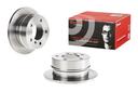 BRAKE DISC REAR 258MM BREMBO MERC VAG