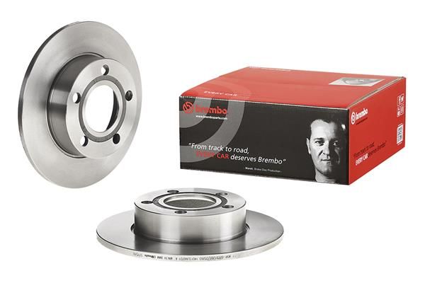 REAR DISC 245MM BREMBO VAG