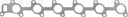 EXHAUST MANIFOLD GASKET VICTOR REINZ MERC