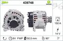 ALTERNATOR VALEO VAG 14V 150A