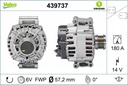 ALTERNATOR VALEO VAG 14V 180A