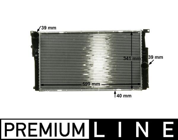 RADIATOR MAHLE BMW