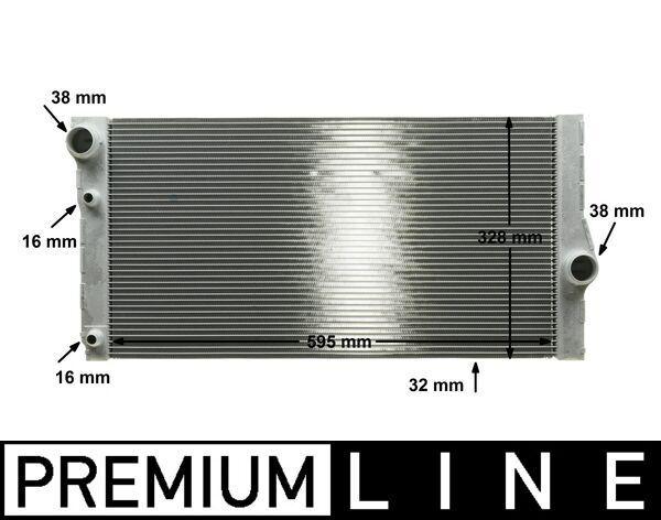 RADIATOR MAHLE BMW