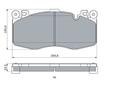 BRAKE PADS FRONT BOSCH BMW