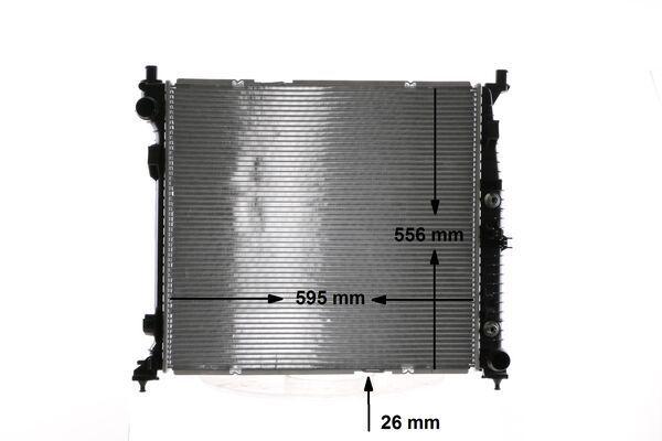 RADIATOR MAHLE MERC