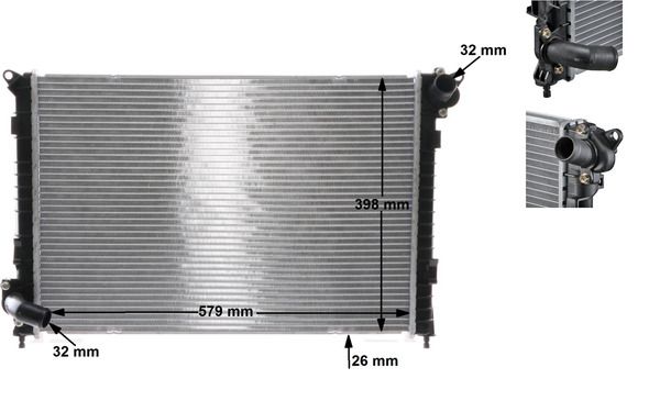 RADIATOR MAHLE MINI