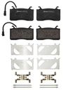 BRAKE PADS FRONT WITH SENSOR BREMBO ALFA