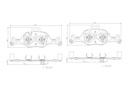 FRONT PADS BREMBO CERAMIC BMW