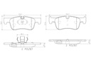 BRAKE PADS FRONT BREMBO CERAMIC BMW