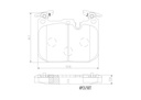 BRAKE PADS FRONT BREMBO CERAMIC BMW