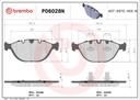 BRAKE PADS FRONT BREMBO CERAMIC BMW