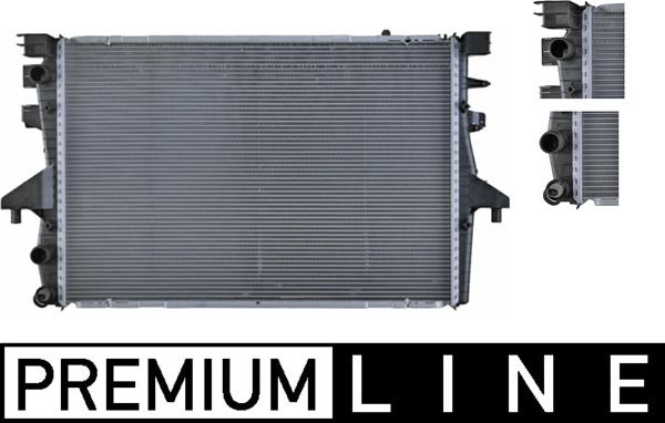 RADIATOR MAHLE VAG