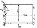 RADIATOR MAHLE VAG